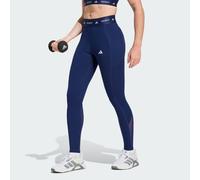 TECHFIT Stash Pocket Full-Length Leggings Dark Blue L