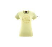 technisches t shirt fur frauen lafuma corporate gelb S