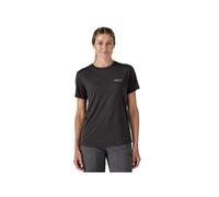 Technisches T-Shirt Patagonia W's Cap Cool Merino Blend Graphic Shirt (Heritage Header: Black) Damen M