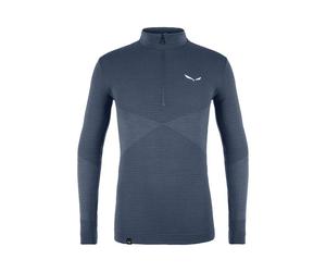 Technisches Top Salewa ZEBRU MED WARM AMR M 1/2Z (Dark Denim) XL (52 IT)