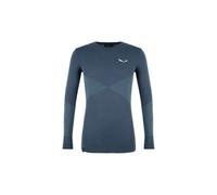 Technisches Top Salewa Zebru Responsive L/s Tee (dark denim) für Männer XL (52 IT)