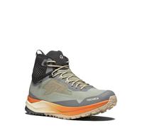 Tecnica Trekking-Wanderschuhe Spark S Mid GTX (Fast-Hiking, wasserdicht) grün/orange Herren, Größe Euro (US) 44 (10,5)