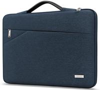 TECOOL 13,3 Zoll Laptop Tasche Hülle für MacBook Air 13 13,6 M4 M3 M2 M1(2025 2024-2010), MacBook Pro 14/13 M4 M3 M2 M1(2024-2012), 13,3'' Laptoptasche Wasserdicht Schutzhülle, Denim Blau