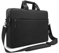 TECOOL 17,3 Zoll Laptoptasche Schultertasche für 17-17,3 Zoll Lenovo Acer ASUS Dell HP Samsung Laptop Notebook Tasche Stoßfest Umhängetasche Wasserdicht Aktentasche, Schwarz