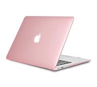 TECOOL Hülle Kompatibel mit Alten MacBook Air 13 Zoll 2010-2017 A1466 A1369, Schutzhülle Transparent Case Ultradünne Hartschale, Nicht Kompatibel mit neuen MacBook Air 13 2018-2020, kristallrosa