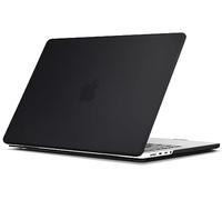 TECOOL Hülle kompatibel mit neuen MacBook Pro 16 Zoll mit M5 M4 M3 M2 M1 Pro/Max 2021-2026, Ultradünne Schutzhülle Hartschale Case, Schwarz