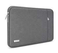 TECOOL Laptoptasche 15,6 Zoll Laptop Hülle, wasserdichte Notebooktasche Schutzhülle Notebook Sleeve Schutztasche für 15-15,6" HP Dell Lenovo Thinkpad Ideapad Acer ASUS Chromebook Samsung,Dunkelgrau