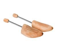tectake® 1 Paar Schuhspanner mit Spiralfeder Schuhweiter Lotusholz Holz - diverse Größen - (42-43 | Nr. 402247)