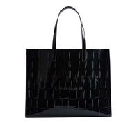 Ted Baker Allicon Croc Effect Extra Large Icon Bag Jet - Black
