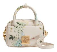 Ted Baker Anibell Detail Floral Mini Leather Crossbody Bag Ecru