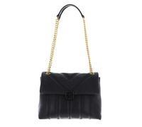 Ted Baker Anileah TB Script Detail Leather Padded Shoulder Bag Black