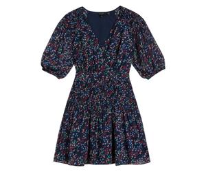 Ted Baker - "Casadee" Wickelkleid Kittel Panel für Damen (Marineblau) EU 38 / UK 10
