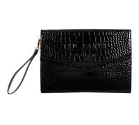 Ted Baker Crocey Croc Effect Envelope Pouch Black