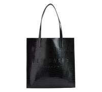 Ted Baker Croccon Croc Effect Icon Bag L Jet - Black
