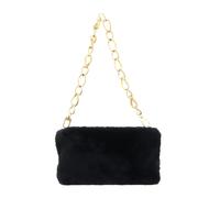 Ted Baker Cuddles Faux Fur Clutch Bag Black