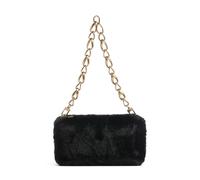 Ted Baker Cuddles Schultertasche schwarz, Kunstfell, Damen