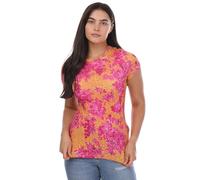 Ted Baker Damen Melias Metropolis T-Shirt in Gelb, gelb, 36
