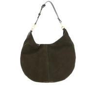 Ted Baker Amylisa Slouchy Hobo Suede Shoulder Bag Dk - Green