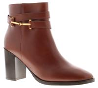 Ted Baker Damenstiefel Anisea Leder Blockabsatz Tan EU 39/UK 6