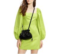 Ted Baker Disina Mini Jacquard Exaggerated Sleeve Dress Lt-yellow Größe: 0 | Minikleider Outlet | Damen | Gelb