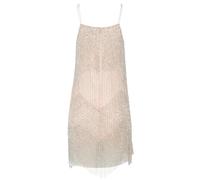 Ted Baker Diveria Minikleid In Nude-rosa Mit Quasten EU 34 / UK 6