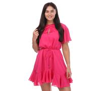 Ted Baker - "Elsieee" Minikleid Geriffelter Saum für Damen (Pink) EU 36 / UK 8