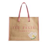 Ted Baker Floraff Floral Raffia Icon Bag Pink