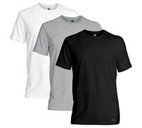 Ted Baker Herren 3er-Pack Rundhals-T-Shirt - Schwarz/Light Grau/Weiß - M