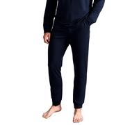 Ted Baker Herren Pyjama Hose | Atmungsaktiv Lässig Lange Pyjama Jogger mit Taschen - Navy L
