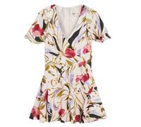 Ted Baker Issiia Minikleid Mit Rüschendetails, Hellrosa EU 36 / UK 8