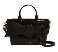 Ted Baker Jjosie Croc Effect Mini Knot Bow Bag Black