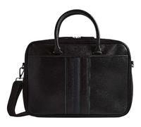Ted Baker Kenriik Stripe PU Document Bag Black