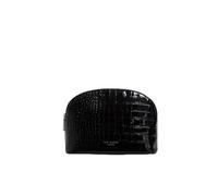 Ted Baker Kulturbeutel Nicco Croc Effect Washbag Black schwarz