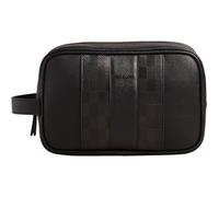 Ted Baker Kulturbeutel Waydee House Check PU Washbag Black schwarz
