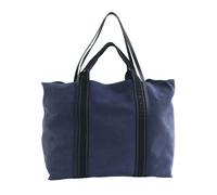 Ted Baker Laurrel Suede Webbing Detail Large Shopper Dk - Blue