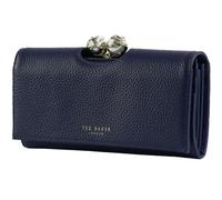 Ted Baker Roosali Rose Detail Leather Large Bobble Purse Dk -Blue