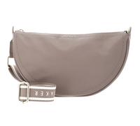 Ted Baker Lorreen Webbing Leather Half Moon Crossbody Bag Taupe