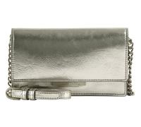 Ted Baker Mahiria Lock Detail Purse on a Chain Silver-Col