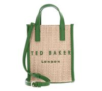Ted Baker PaulII Faux Raffia Mini Icon Bag Green