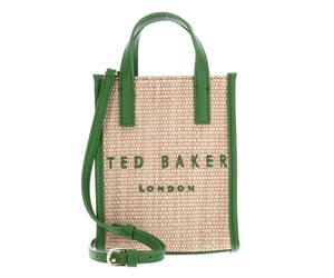 Ted Baker PaulII Faux Raffia Mini Icon Bag Green