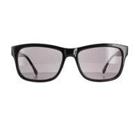 Ted Baker Rectangle Mens poliert schwarz gemustert grau TB1455 Dane Sonnenbrille Einheitsgröße