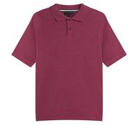 Ted Baker Redman Regular Strukturiertes Fuchsia Polohemd 2XL