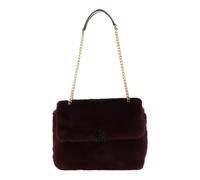 Ted Baker Schultertasche Handtasche Anilie Detail Faux Fur Shoulder Bag Wine weinrot