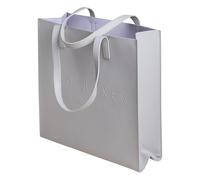 Ted Baker Schultertasche Soocon Crosshatch Icon Bag Lt - Grey hellgrau