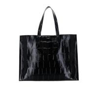 Ted Baker Shopper Schultertasche Vivvien Croc Effect Icon Bag Black schwarz