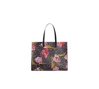 Ted Baker Tulah Tasche mit Blumendruck, Größe XL, Schwarz