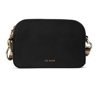 Ted Baker Darcelo Branded Webbing Leather Camera Bag Jet - Black