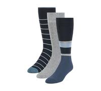 Ted Baker Herren 3 Pack Cushioned Crew Dress Socken, Dark Denim/Grey Heather/Navy, Einheitsgre