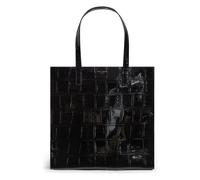 Ted Baker Shopper Tasche Vannda Croc-Optik 33,5 cm schwarz