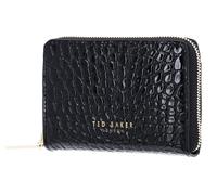 Ted Baker Geldbörse Varlee Croc Effect Small Zip Around Wallet Black schwarz